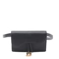 Miniatyrbild 1 av 9: Pre-owned Dior Leather Saddle Belt Pouch Black