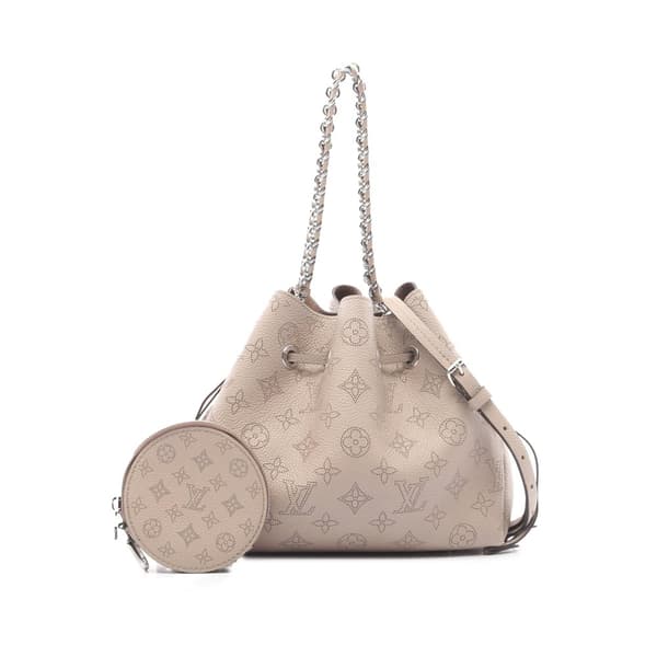 Pre-owned Louis Vuitton Monogram Mahina Bella Gray