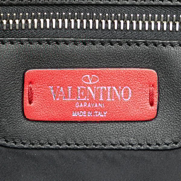 Pre-owned Valentino Nylon VLTN Belt Bag Black