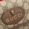 Miniatyrbilde 8 av 10: Pre-owned Gucci GG Supreme Web Neo Vintage Belt Bag Brown