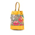 Pikkukuva 2 / 10: Pre-owned Gucci Small GG Supreme Flora Bucket Bag Brown