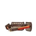 Miniatyrbillede 2 af 10: Pre-owned Gucci Mini GG Supreme Blondie Belt Bag Brown