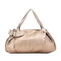 Pikkukuva 1 / 10: Pre-owned Ferragamo Metallic Leather Bow Hobo Gold