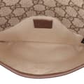 Miniatyrbillede 4 af 10: Pre-owned Gucci GG Supreme Web Neo Vintage Belt Bag Brown