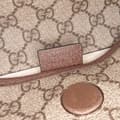 Miniatyrbillede 5 af 10: Pre-owned Gucci GG Supreme Web Neo Vintage Belt Bag Brown