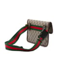 Miniatyrbillede 2 af 10: Pre-owned Gucci GG Supreme Web Neo Vintage Belt Bag Brown