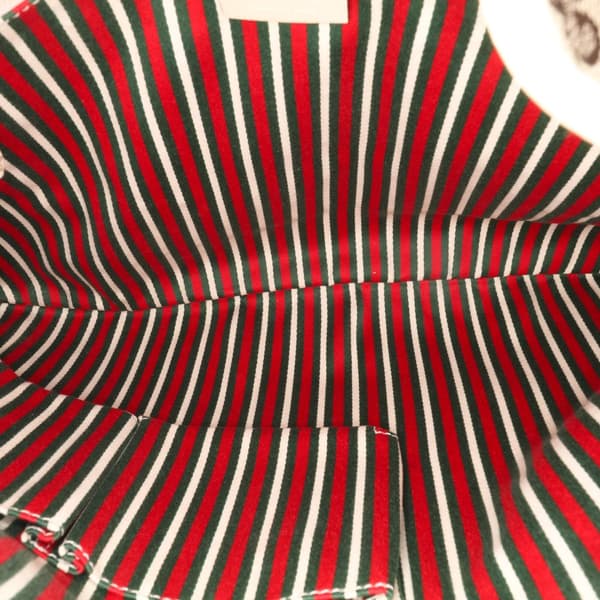Pre-owned Gucci GG Canvas New Britt Hobo Brown