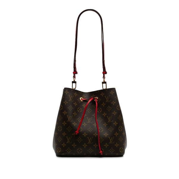 Pre-owned Louis Vuitton Monogram Neonoe MM Brown