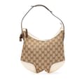 Miniatyrbild 1 av 10: Pre-owned Gucci GG Canvas Princy Hobo Brown