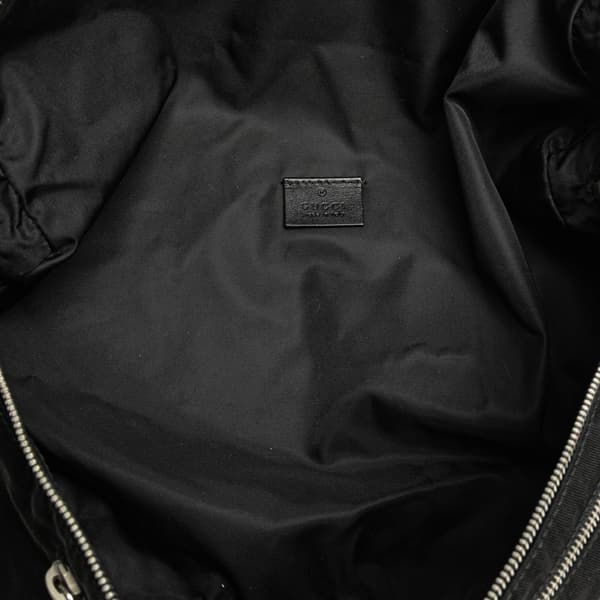 Pre-owned Gucci Nylon Belt Bag Black