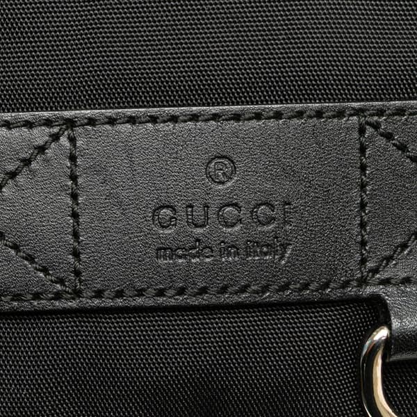 Pre-owned Gucci Nylon Belt Bag Black