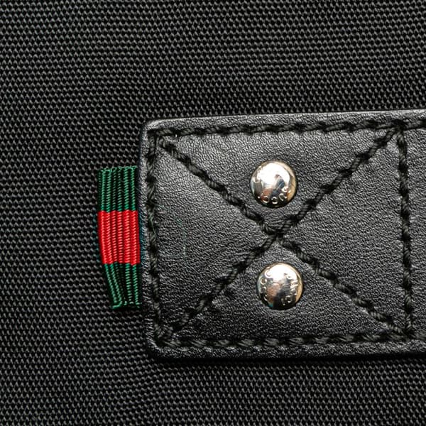 Pre-owned Gucci Nylon Belt Bag Black