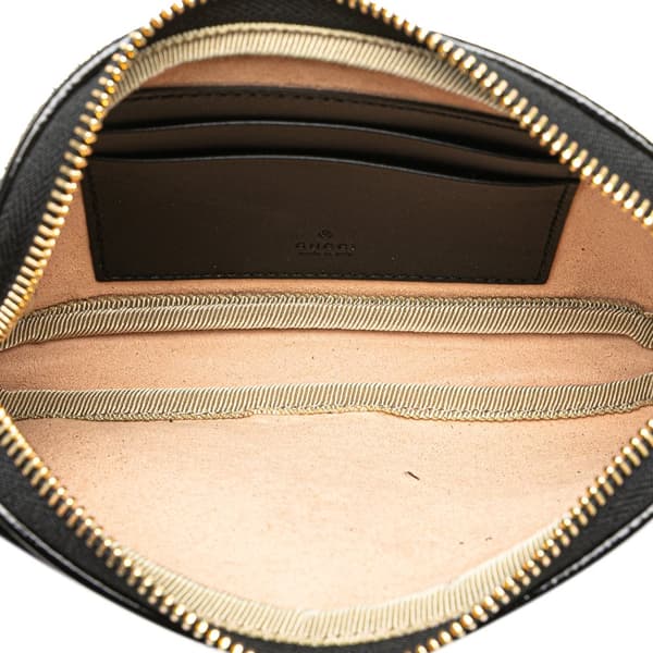 Pre-owned Gucci Small Suede Ophidia Belt Bag Black