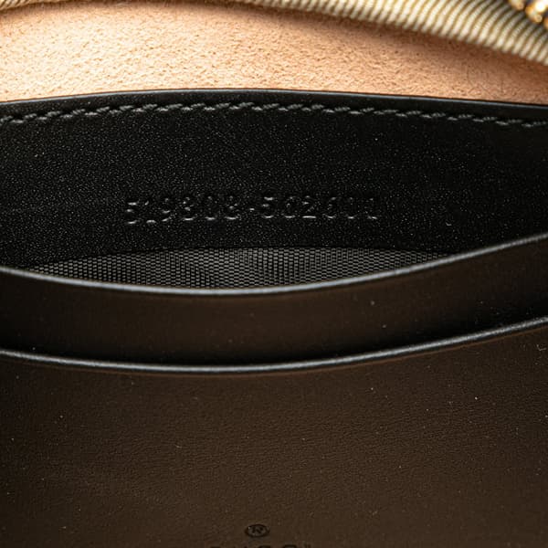 Pre-owned Gucci Small Suede Ophidia Belt Bag Black