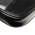 Miniatyrbild 10 av 10: Pre-owned Gucci Small Suede Ophidia Belt Bag Black
