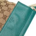 Miniatyrbillede 7 af 10: Pre-owned Gucci GG Canvas Web Double Pocket Belt Bag Brown