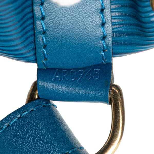 Pre-owned Louis Vuitton Epi Noe GM Blue