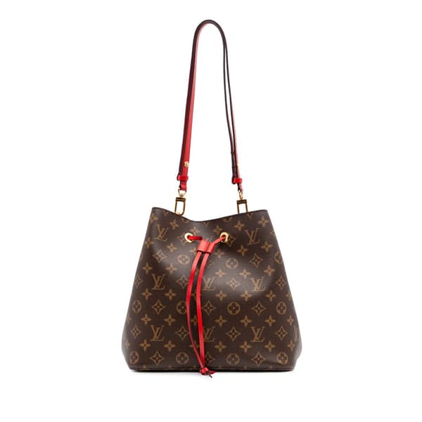 Pre-owned Louis Vuitton Monogram Neonoe MM Brown