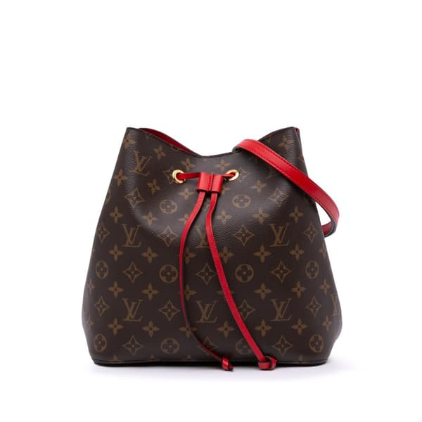 Pre-owned Louis Vuitton Monogram Neonoe MM Brown