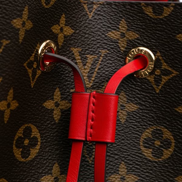 Pre-owned Louis Vuitton Monogram Neonoe MM Brown