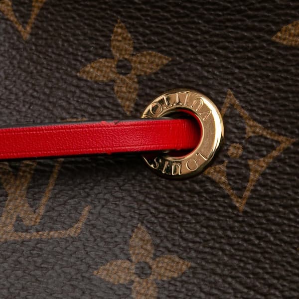 Pre-owned Louis Vuitton Monogram Neonoe MM Brown