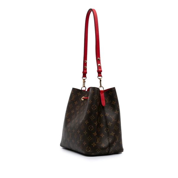 Pre-owned Louis Vuitton Monogram Neonoe MM Brown