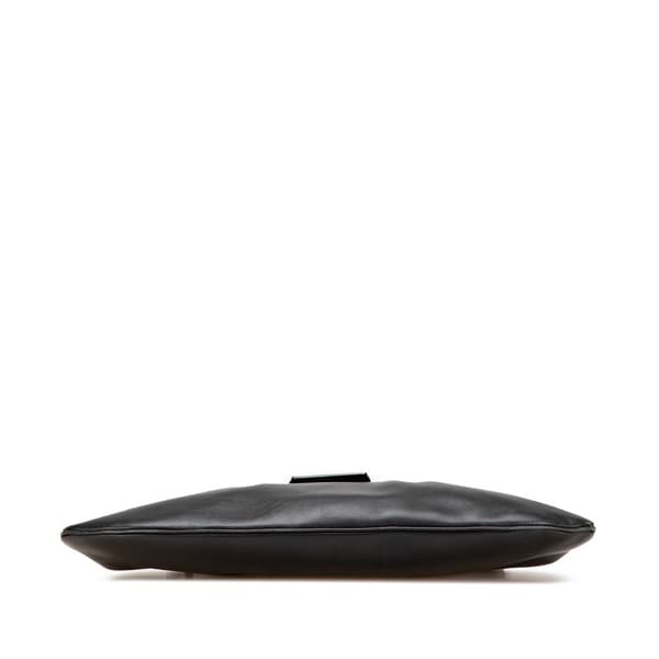 Pre-owned Gucci Leather Hobo Black