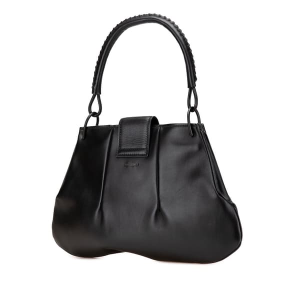 Pre-owned Gucci Leather Hobo Black