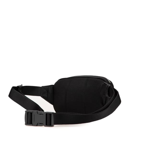 Pre-owned Burberry Econyl Logo Cannon Bum Bag Black