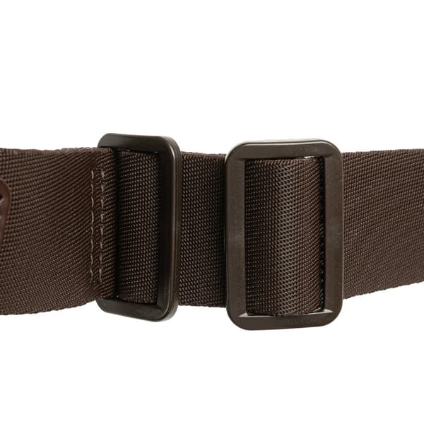 Pre-owned Louis Vuitton Damier Ebene Melville Belt Bum Bag Brown