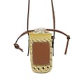 Pikkukuva 1 / 7: Pre-owned LOEWE Paulas Ibiza Anagram Raffia Pocket Bucket Bag Yellow