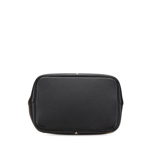 Pre-owned Louis Vuitton Monogram Giant Bicolor Empreinte Neonoe MM Black