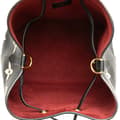 Miniatyrbilde 4 av 10: Pre-owned Louis Vuitton Monogram Giant Bicolor Empreinte Neonoe MM Black