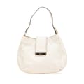 Miniatyrbillede 1 af 10: Pre-owned Gucci Medium Guccissima New Ladies Hobo White