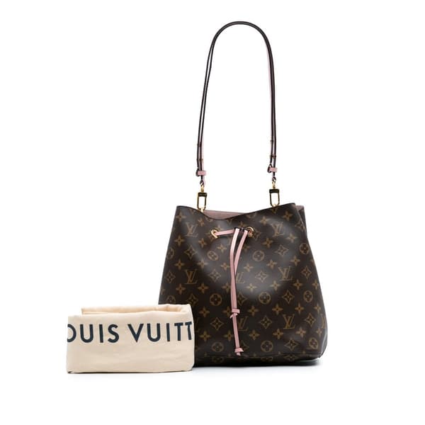 Pre-owned Louis Vuitton Monogram Neonoe MM Brown