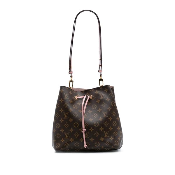 Pre-owned Louis Vuitton Monogram Neonoe MM Brown