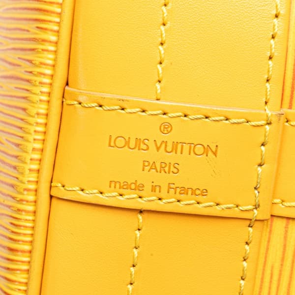 Pre-owned Louis Vuitton Epi Noe GM Yellow