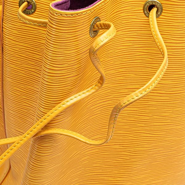 Pre-owned Louis Vuitton Epi Noe GM Yellow