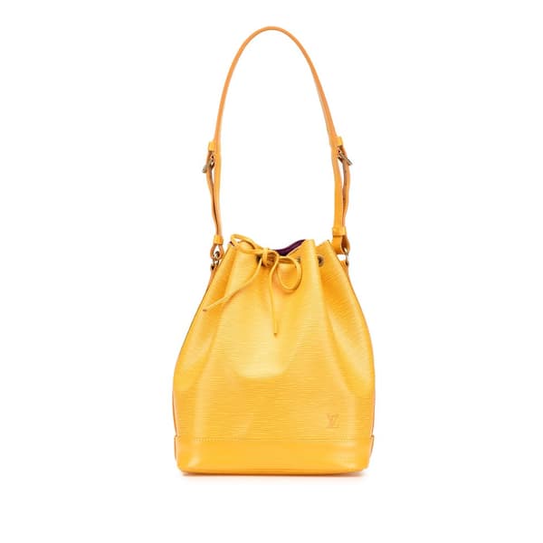 Pre-owned Louis Vuitton Epi Noe GM Yellow