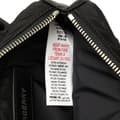 Miniatyrbild 6 av 10: Pre-owned Burberry Econyl Nylon Logo Cannon Bum Bag Black