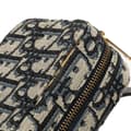 Miniatyrbilde 9 av 10: Pre-owned Dior Oblique Canvas Belt Pouch Blue