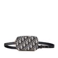 Miniatyrbilde 1 av 10: Pre-owned Dior Oblique Canvas Belt Pouch Blue