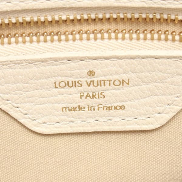 Pre-owned Louis Vuitton Monogram Mini Lin Bucket PM Brown