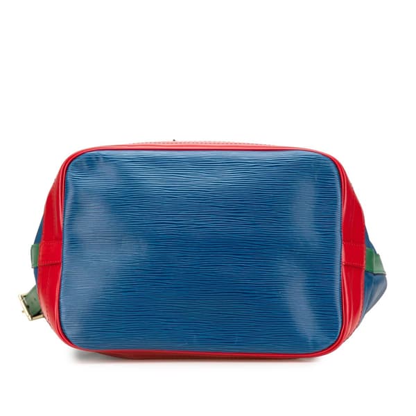 Pre-owned Louis Vuitton Epi Noe Tricolor GM Blue