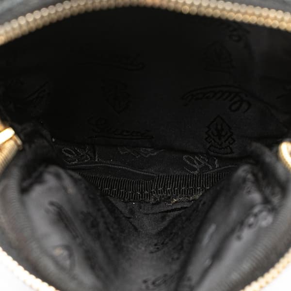Pre-owned Gucci Guccissima Belt Bag Black