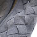 Miniatyrbilde 5 av 10: Pre-owned Bottega Veneta Mini Suede Intrecciato Jodie Gray