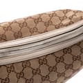 Miniatyrbillede 7 af 10: Pre-owned Gucci GG Canvas Twins Hobo Brown