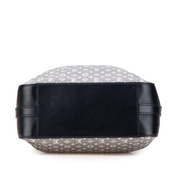 Pre-owned Louis Vuitton Monogram Mini Lin Idylle Noe PM Gray