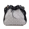 Miniatyrbilde 1 av 10: Pre-owned Louis Vuitton Monogram Mini Lin Idylle Noe PM Gray