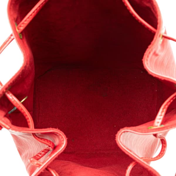Pre-owned Louis Vuitton Epi Noe GM Red